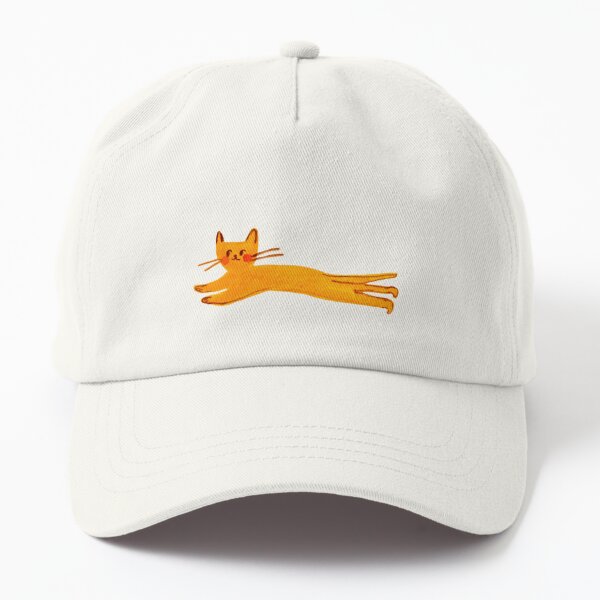 Item preview, Stretchy Orange Cat in the Sun designed and sold by NoriMori.