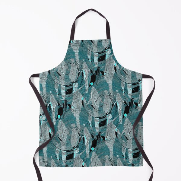 Item preview, Groovy Retro People in Aqua designed and sold by Artistestella.
