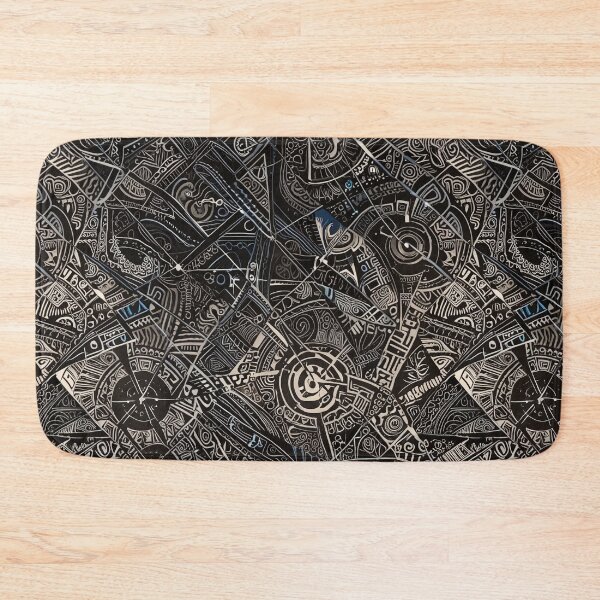 Item preview, Intricate Abstract Geometric Pattern With Circular and Linear Motifs designed and sold by CoolPixels.
