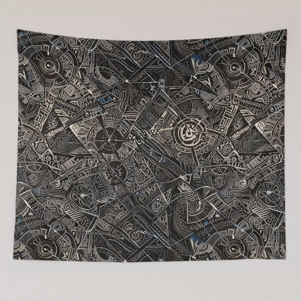 Item preview, Intricate Abstract Geometric Pattern With Circular and Linear Motifs designed and sold by CoolPixels.