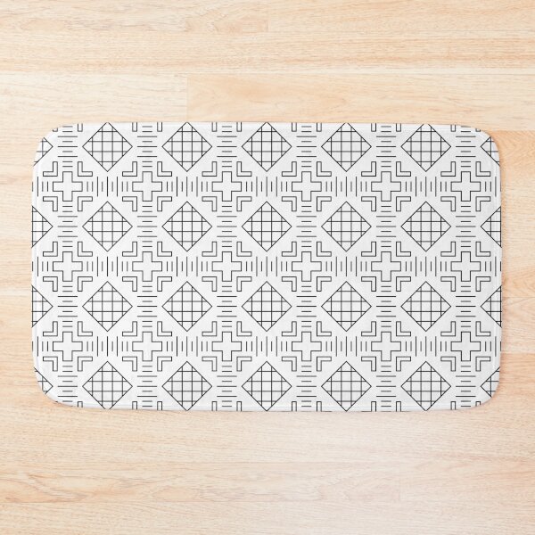 Item preview, Retro Art Deco Geometric Pattern 24.073.1 designed and sold by Space & Care - Art Deco GeoMetrica.