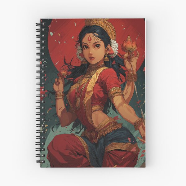 Item preview, Goddess Lakshmi, Hindu Art, Indian Art, Religious Art, Diwali Vaisakhi Gift, Modern Indian Art, Proud Hindu designed and sold by Phulkari Co.