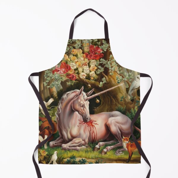 Item preview, Death Of A Unicorn . Unicorn bleeding  designed and sold by Obinne.