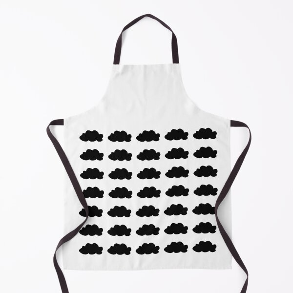 Item preview, Minimalist Black Cloud Silhouettes Pattern - Modern Home Decor designed and sold by Kubala.