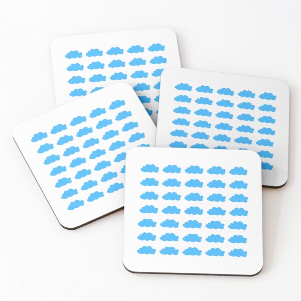 Item preview, Cute Light Blue Sky Clouds Repeat Pattern for Children's Decor designed and sold by Kubala.