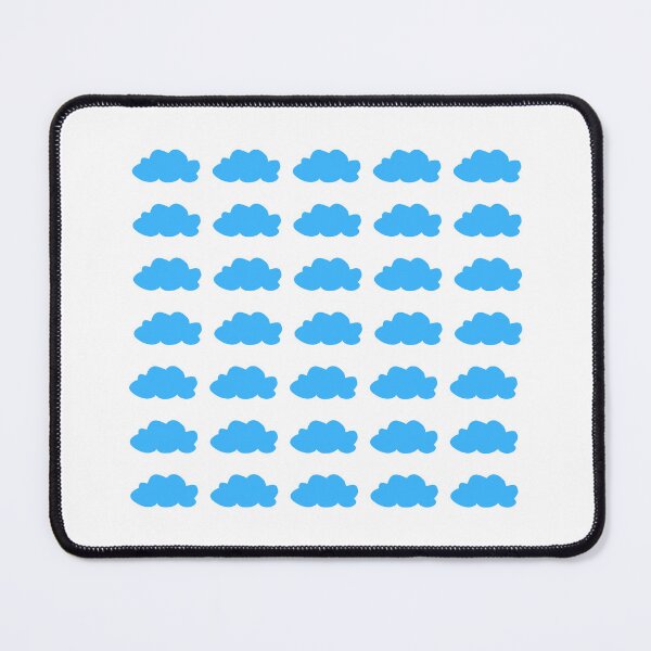 Item preview, Cute Light Blue Sky Clouds Repeat Pattern for Children's Decor designed and sold by Kubala.