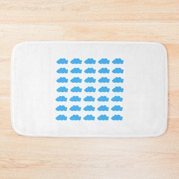 Item preview, Cute Light Blue Sky Clouds Repeat Pattern for Children's Decor designed and sold by Kubala.