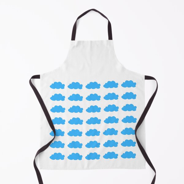 Item preview, Cute Light Blue Sky Clouds Repeat Pattern for Children's Decor designed and sold by Kubala.