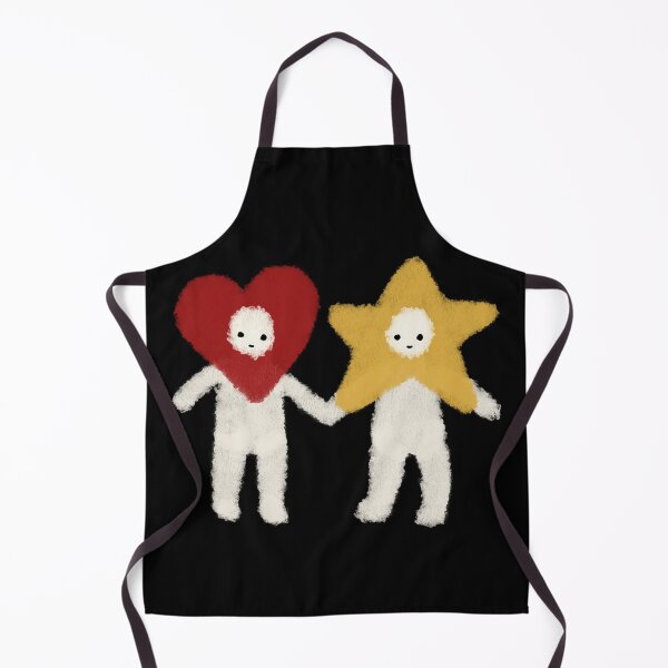 Item preview, Heart & Star Couple Doodle designed and sold by Jade's Shop.