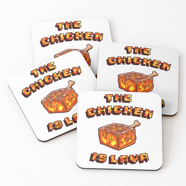 Item preview, The Chicken is Lava! designed and sold by TheGingerEffect.