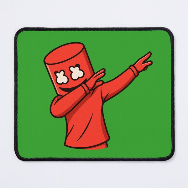 Item preview, Red Marshmallow Dab Cartoon | Funny Dance Pose Art designed and sold by gtrock.