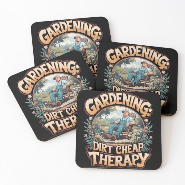 Item preview, Gardening:dirt cheap therapy - The science of gardening - Got gardening - Its my gardening - The magic of gardening designed and sold by JansenGS.