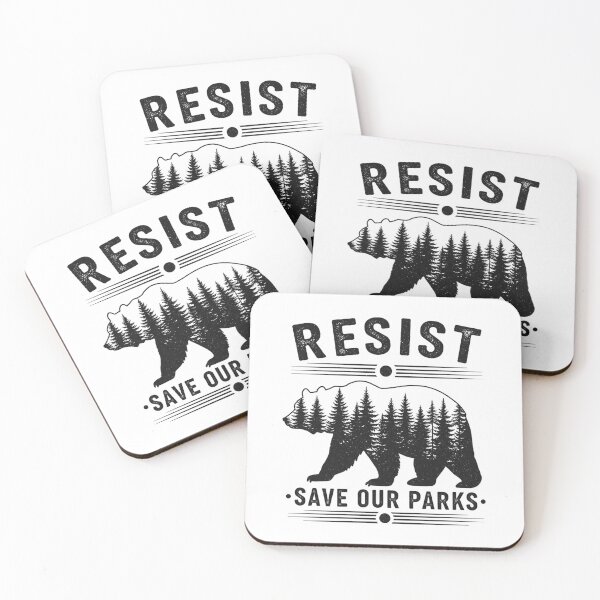 Item preview, Resist - Save Our Park Environmental Protest Design designed and sold by Colorful-Garden.