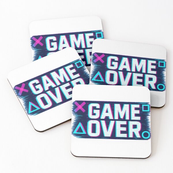 Item preview, GAME OVER // Glitch Controller Symbol Art designed and sold by GL1TCH-WEAR.