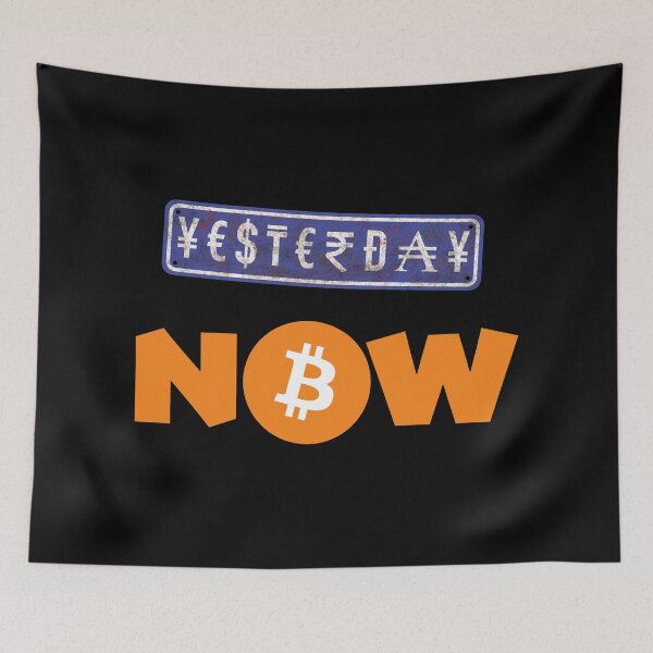 Item preview, Fiat Money was Yesterday – Now is Bitcoin. designed and sold by OrangePilled.