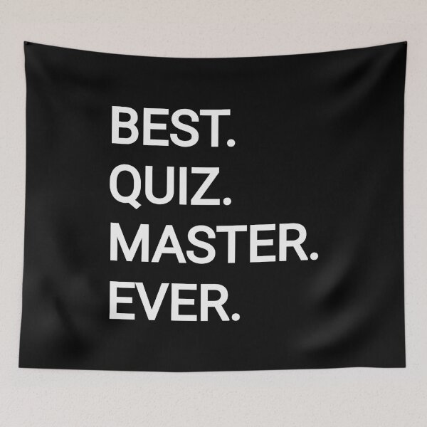 Item preview, Best Quiz Master Ever designed and sold by MargLandmeter.