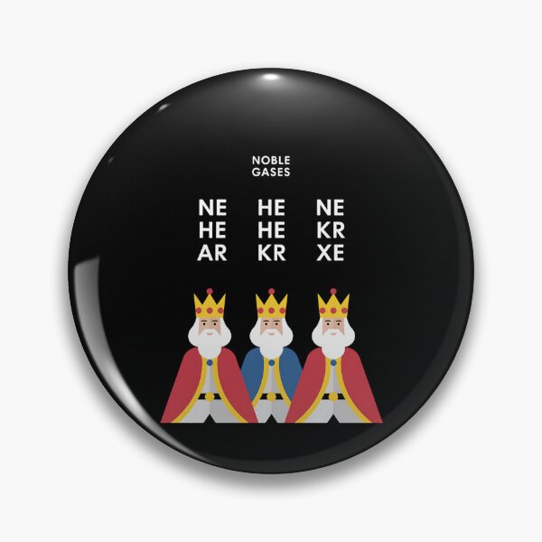 Item preview, Noble Gases Rn Ne Ar Xe He Kr designed and sold by Nekusa.
