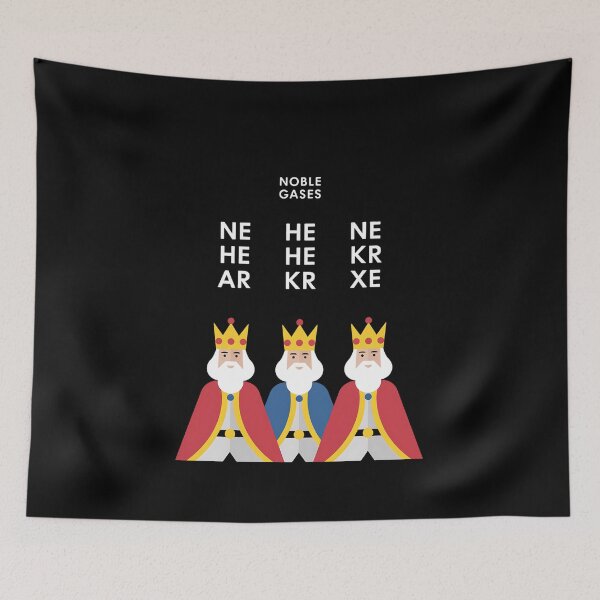 Item preview, Noble Gases Rn Ne Ar Xe He Kr designed and sold by Nekusa.