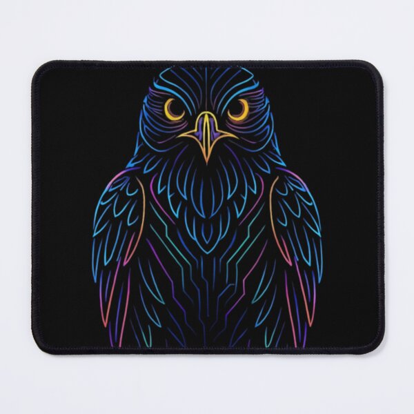 Item preview, Neon Cyber Bird Glowing Forward Gaze designed and sold by Animeture.