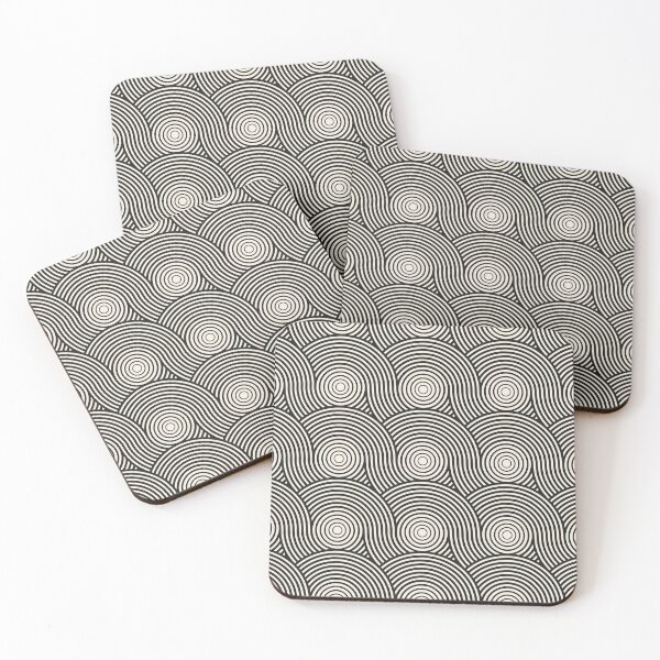 Item preview, Copy of Thin lines corners simple abstract seamless pattern. Black beige geometric pattern. designed and sold by Olgus.