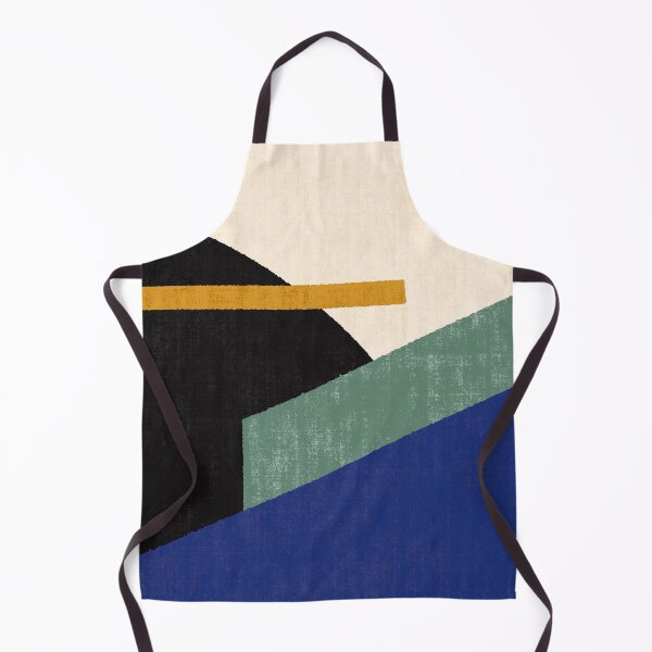 Item preview, Geometric Compo 1 Filet Landscape - blue designed and sold by moonlightprint.