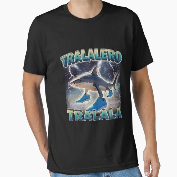 Aperçu de l'œuvre Tralalero Tralala Drôle de requin Meme créée et vendue par zoizen344.