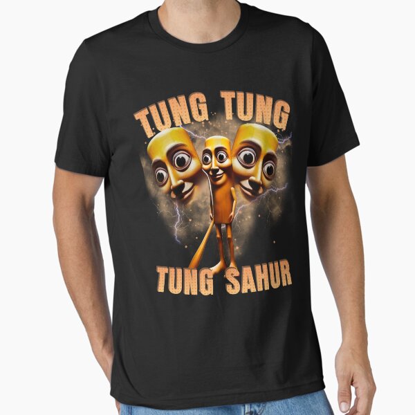Aperçu de l'œuvre Tung Tung Tung Sahur Mème drôle de batte de baseball  créée et vendue par zoizen344.