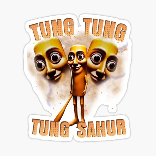 Item preview, Tung Tung Tung Sahur Funny Baseball Bat Meme  designed and sold by zoizen344.