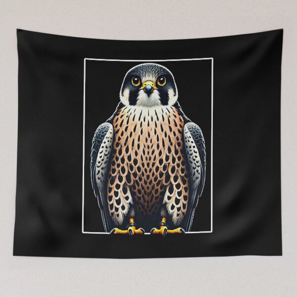 Item preview, Peregrine Falcon Bird Raptor Lover Birding Watcher designed and sold by Kimberley King Art  King Art.