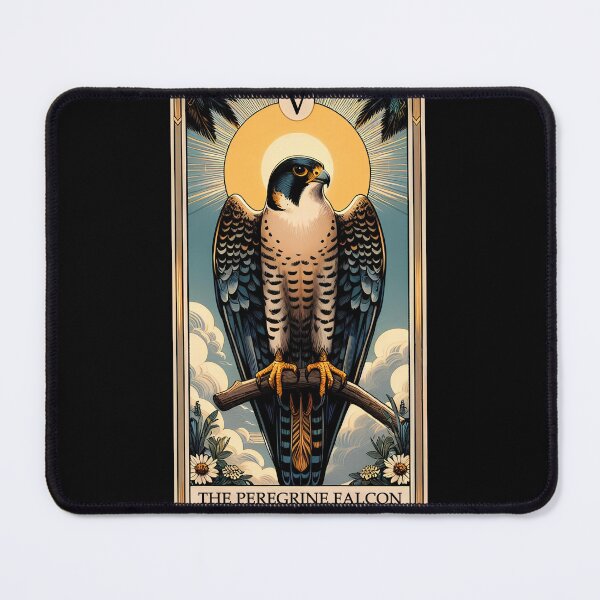 Item preview, Peregrine Falcon Tarot Card Fly Bird Raptor Lover Birding Watcher designed and sold by Kimberley King Art  King Art.