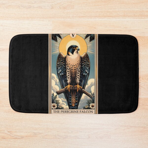 Item preview, Peregrine Falcon Tarot Card Fly Bird Raptor Lover Birding Watcher designed and sold by Kimberley King Art  King Art.