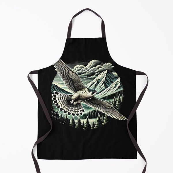 Item preview, Peregrine Falcon Fly Bird Raptor Lover Birding Watcher designed and sold by Kimberley King Art  King Art.