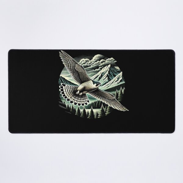 Item preview, Peregrine Falcon Fly Bird Raptor Lover Birding Watcher designed and sold by Kimberley King Art King Art.