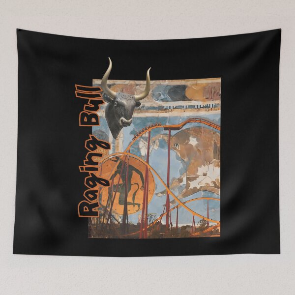 Item preview, Sacred Raging Bull Six Flags Great America designed and sold by IDIVAGANTE.