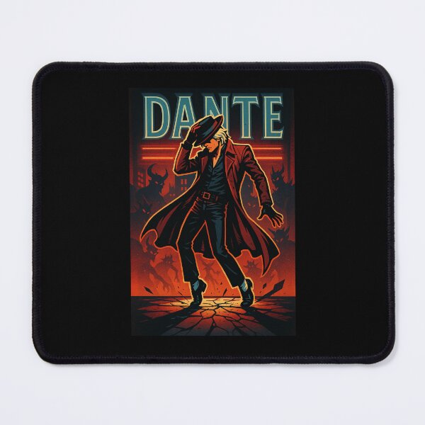 Item preview, Dante Moonwalk – Devil May Cry Inspired Retro Vaporwave Style Design designed and sold by Templatemini.