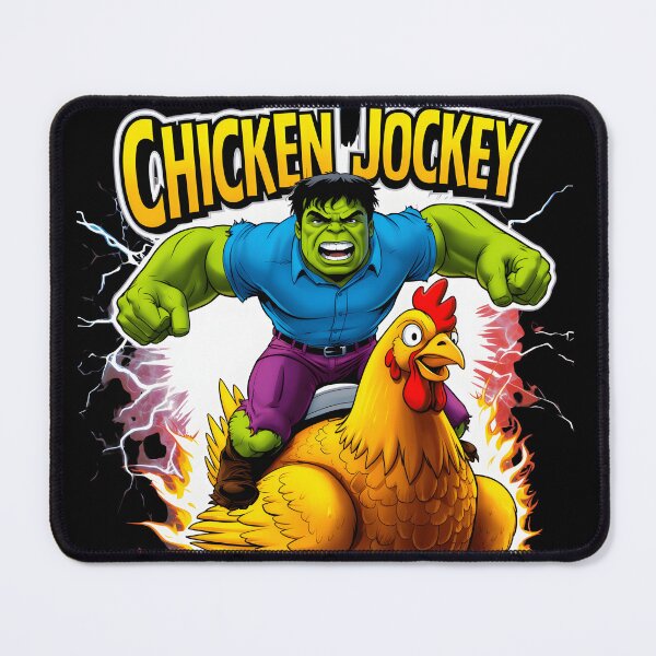 Item preview, Chiken Jockey - The Hulk designed and sold by Natho Templates.