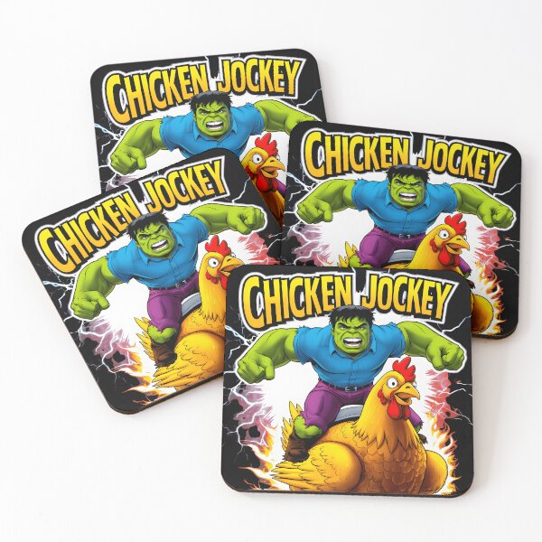 Artikelvorschau, Chicken Jockey - Der Hulk entworfen und verkauft von  Natho Templates.