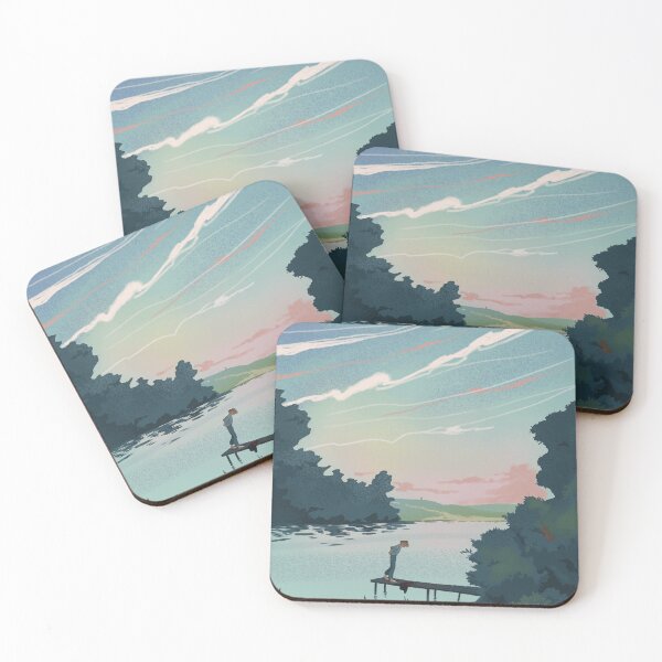 Item preview, Dusk. Serene rural landscape designed and sold by Sonia-rul.