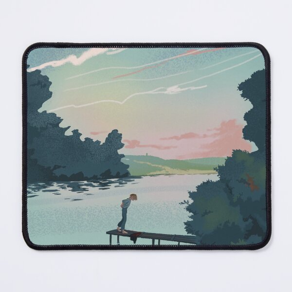 Item preview, Dusk. Serene rural landscape designed and sold by Sonia-rul.