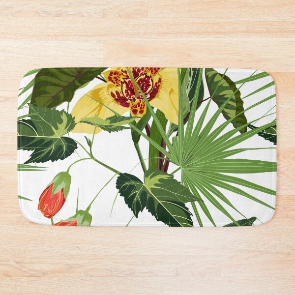 Item preview,  Beautiful lilies flower with tigridia, orchids and palm leaves. designed and sold by MatyKotiv.