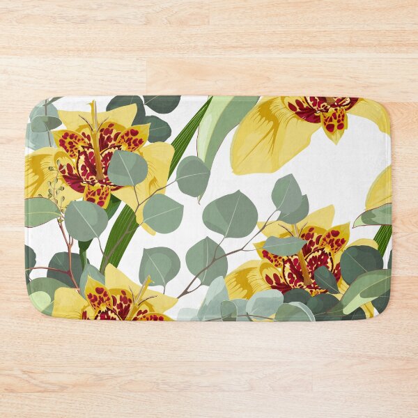 Item preview, Beautiful tigridia lilies flower with eucaliptus. designed and sold by MatyKotiv.
