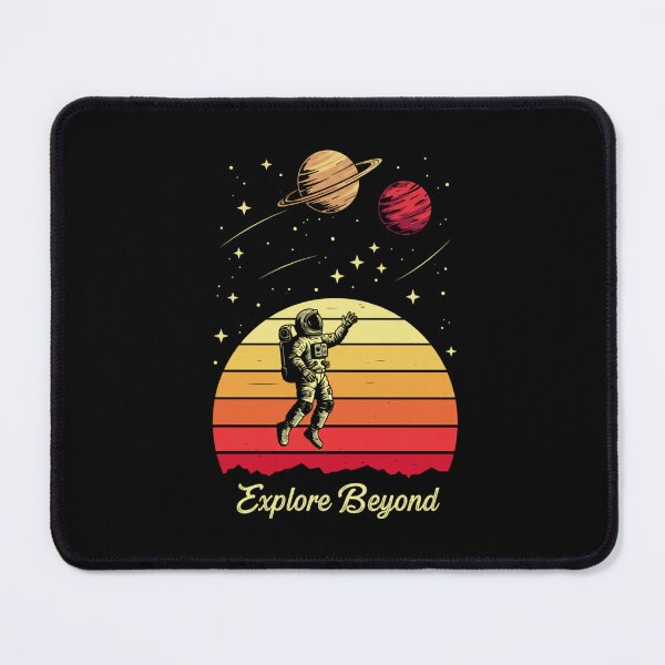Item preview, Next Frontier – Futuristic Space Exploration Design designed and sold by Colorful-Garden.