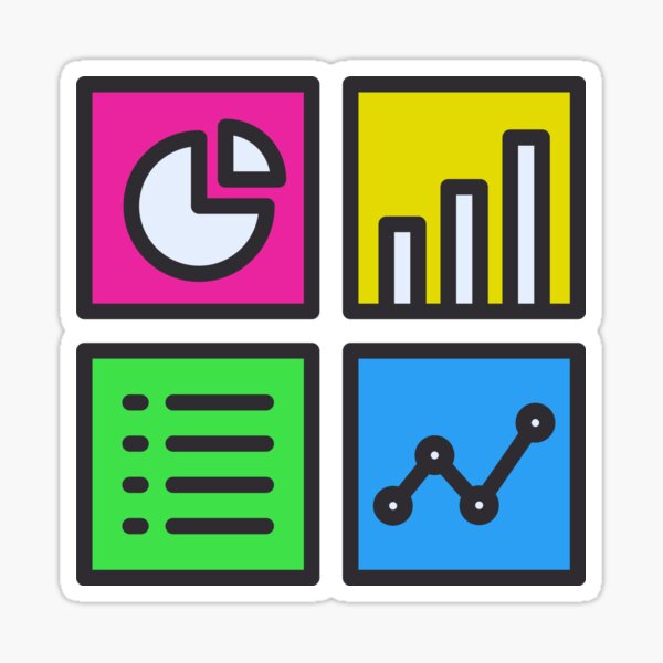 Item preview, Stats Mood – Four Data Squares designed and sold by PalmK.