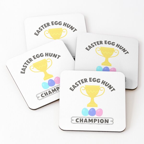 Item preview, Classic Easter Egg Hunt Champion Sticker with Trophy and Eggs designed and sold by BubiStudio.