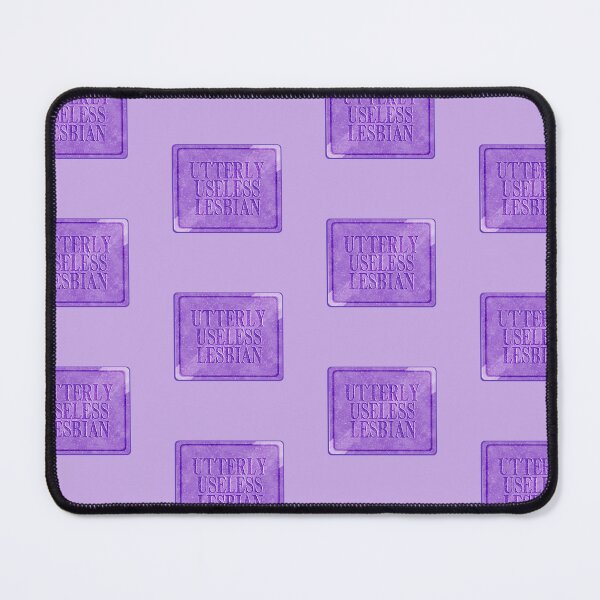 Item preview, utterly useless lesbian designed and sold by artingthoughts.