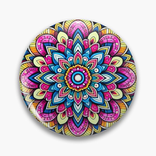 Item preview, colorful mandala desighn designed and sold by Dogandesighn.
