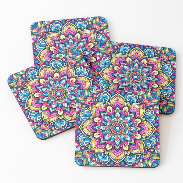 Item preview, colorful mandala desighn designed and sold by Dogandesighn.