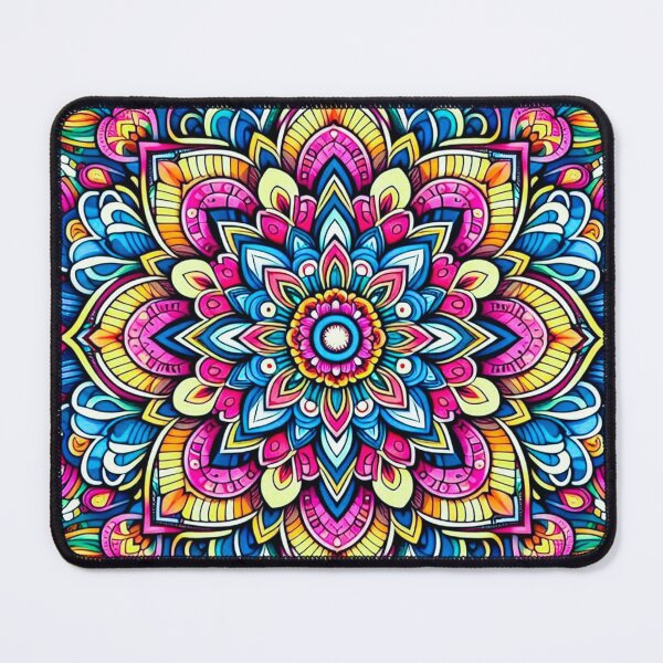 Item preview, colorful mandala desighn designed and sold by Dogandesighn.