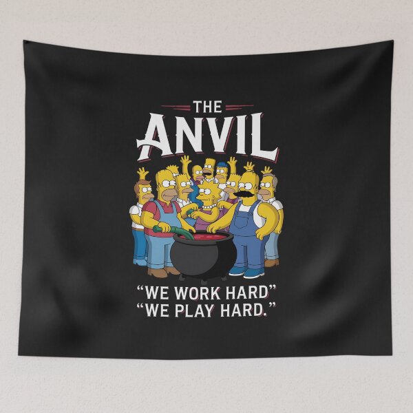Item preview, The Gay Steel Mill Anvil We Work Hard We Play Hard designed and sold by Nekusa.