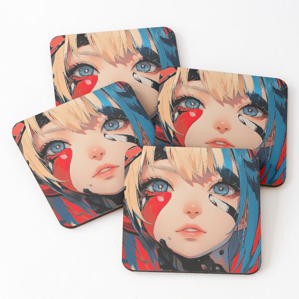 Item preview, Rebel Girl With Tattoos And Hypnotic Blue Eyes designed and sold by Piotrek0001.